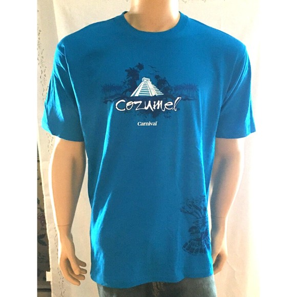 Carnival Cruise COZUMEL T Shirt Adult Large Vacation Souvenir Mexico - Picture 1 of 7